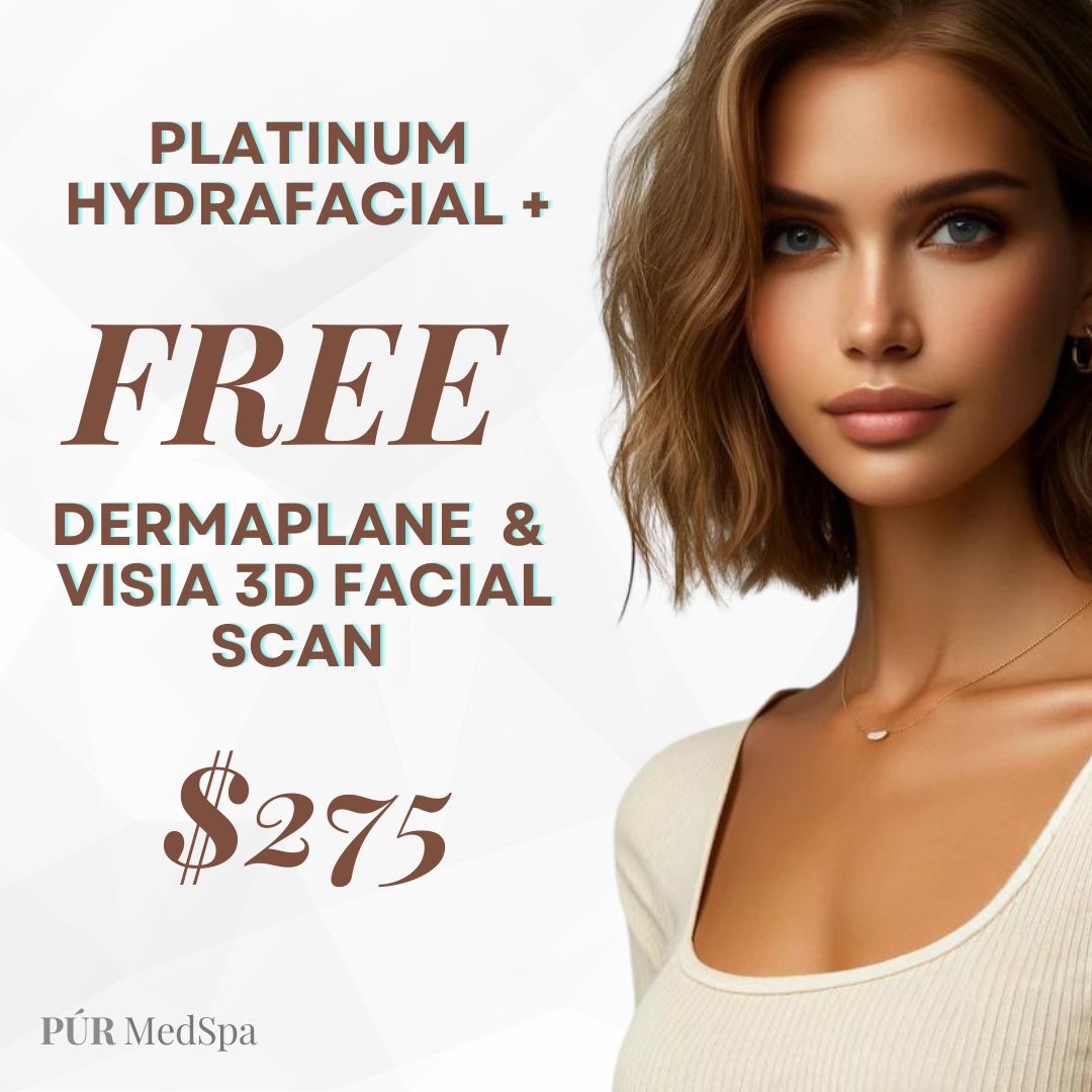 Platinum Hydrafacial+ Free Dermaplane + Free-Visia-3D-Facial-Scan